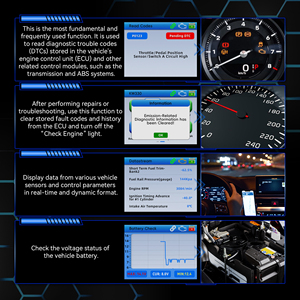 Commande en gros de scanner OBD2 KONNWEI KW330, outil de <span class=keywords><strong>diagnostic</strong></span> automobile <span class=keywords><strong>pour</strong></span> <span class=keywords><strong>garage</strong></span>/atelier, lecteur de code moteur avec écran de 2,8 pouces - Product Image 4