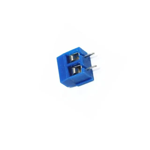 Bleu 5mm 2 Broches Borniers 5.08-301-2P Amphenol Connecteur Terminal
