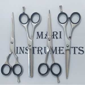 Tijeras de Peluquería Profesionales MARI, Acero Inoxidable Alemán, para Corte de Cabello Masculino, Uso en Salón de Belleza - Product Image 1