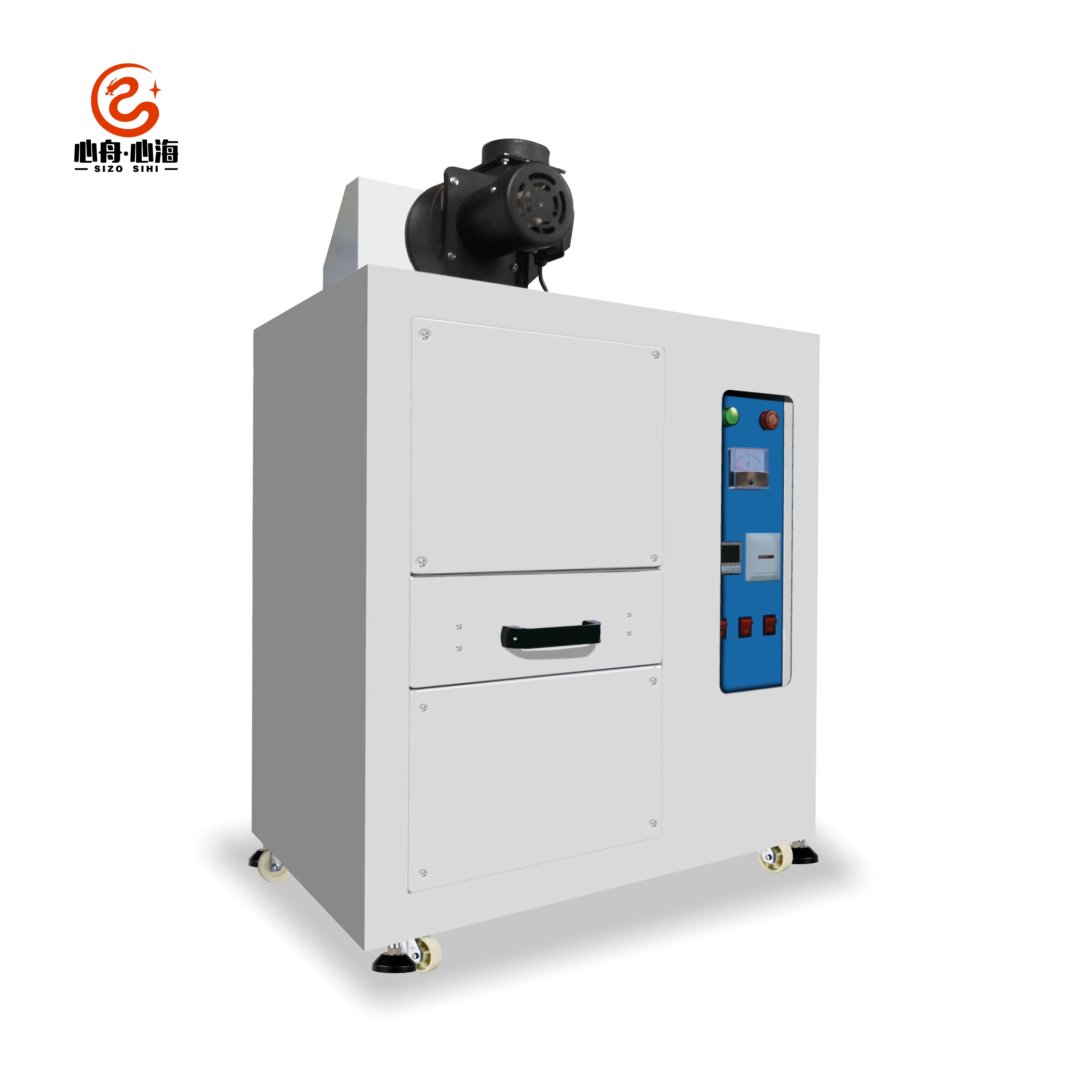 Máquina de secado de curado UV de estilo de escritorio para impresión de recubrimiento de código de impresión de secado de pegamento