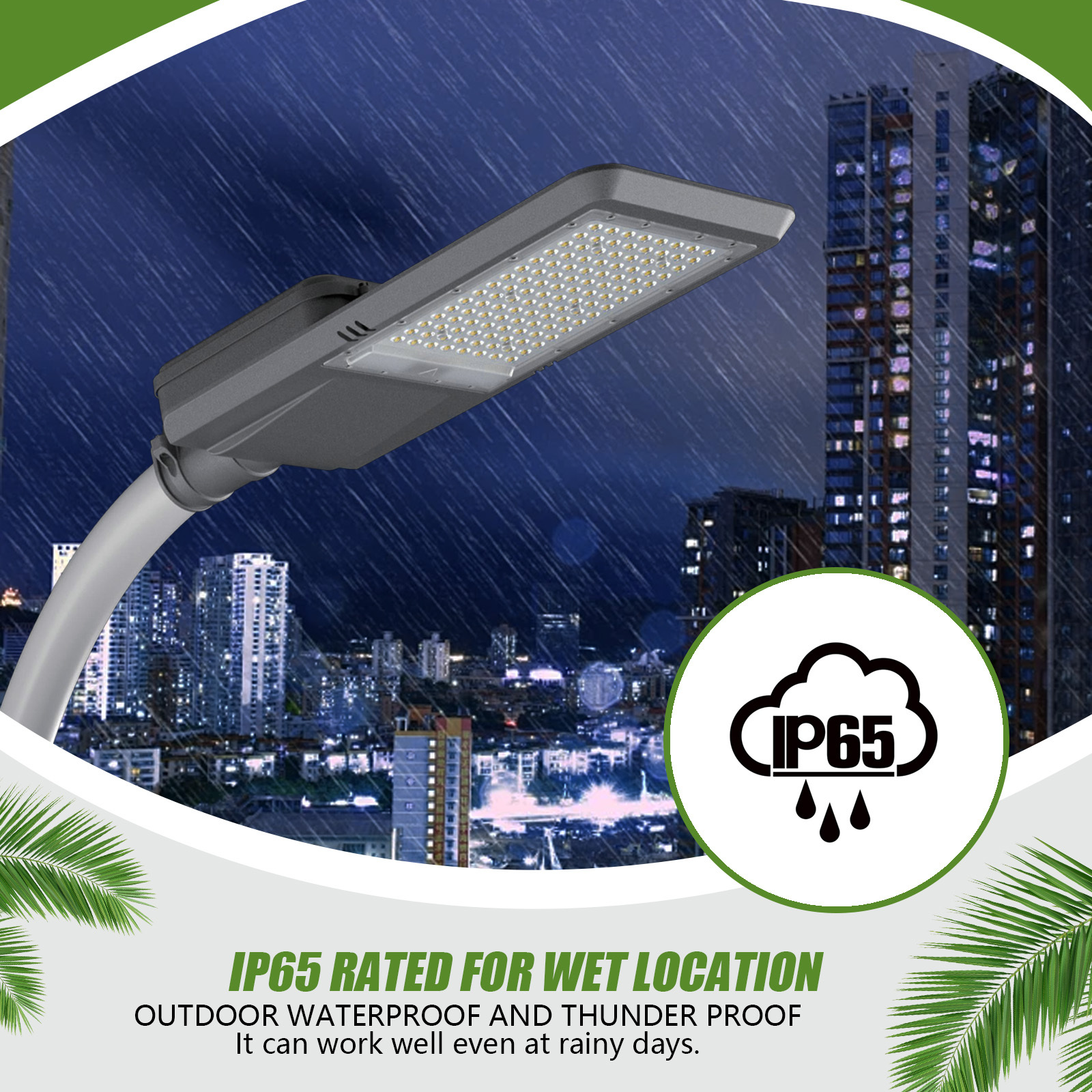 Split Solar Street Light 100W LED IP66 Waterproof with LiFePO4 Battery and Aluminum Alloy for Main Road All-in-Two · image 4