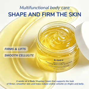 Crème amincissante bio à base <span class=keywords><strong>de</strong></span> plantes KOEC pour raffermir la peau et brûler la cellulite, pour le corps, le ventre, les cuisses et les fesses - Product Image 2