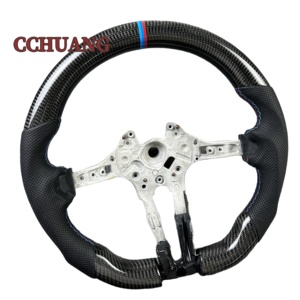 Tay lái bằng sợi carbon thực sự m hiệu suất tương thích với BMW F30 F31 F34 F35 F80 M3 3-Series mới tùy chỉnh tay lái - Product Image 2