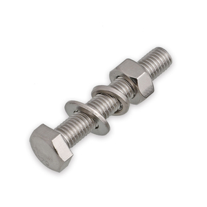 Tiêu chuẩn ASME 316 304 Hex bu lông và đai ốc từ M6 M8 M10 M12 M14 M16 M32 M36 M42 với kích cỡ khác nhau - Product Image 3