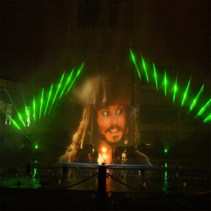 Pantalla <span class=keywords><strong>de</strong></span> proyección para exteriores, proyector 3D, 5D, 7D, 9D, para ver películas en el agua, fuente, espectáculo láser - Product Image 2