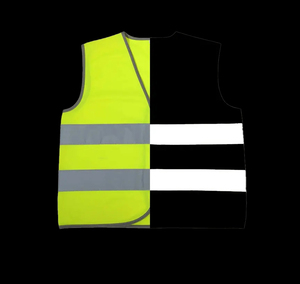 เสื้อกั๊กสะท้อนแสงสำหรับเด็ก มาตรฐาน EN 20471 สีส้ม 120gsm สำหรับกิจกรรมกลางแจ้ง ทริปโรงเรียน เสื้อกั๊กสะท้อนแสงเพื่อความปลอดภัยทางถนนสำหรับเด็ก - Product Image 4