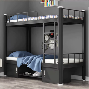 <span class=keywords><strong>Letto</strong></span> <span class=keywords><strong>Singolo</strong></span> Personalizzato 2000mm, <span class=keywords><strong>Letto</strong></span> a Castello Minimalista in Metallo per Dormitori Scolastici e Uso Commerciale, Facile Montaggio, Colori Personalizzabili - Product Image 5