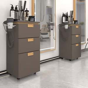 Gabinete de herramientas de barbería, salón de peluquería, mesa de herramientas especiales, salón de belleza, tipo cajón, gabinete de estante - Product Image 1