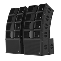 Haut-Parleur de Son Line Array Nexo, Subwoofer Double Aimant 8 Pouces à Bas Prix de Fabricant Chinois