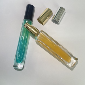 Flacons de parfum carrés en verre de 5 ml/10 ml/20 ml/30 ml/50 ml avec pulvérisateur à pompe en aluminium et emballage sérigraphié - Product Image 2