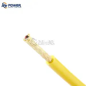 Flexible 12 Core Fiber Optic Cable Flat Cable Elevator Traveling Cable With Steel Wire