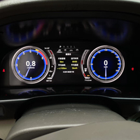 Layar Kokpit Virtual Kluster Digital untuk Toyota Land Cruiser LC100 Lexus LX470 2003 04 2007 Dashboard Mobil Pengukur Kecepatan Odometer