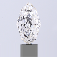 Diamantes Sueltos Cultivados en Laboratorio de Corte Cojín de Calidad Premium, Color F, 4.09ct, Claridad VS1, Certificados por IGI, Perforados con Láser para Joyería