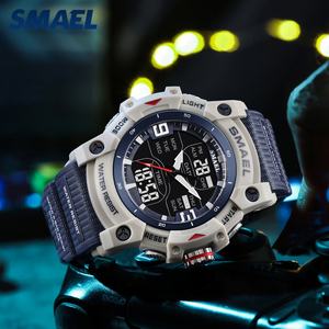 Reloj Casual para Hombre SMAEL 8117, Reloj Deportivo de Cuarzo Resistente al Agua 50M, Estilo Deportivo de Moda Masculina, Reloj de Pulsera Digital - Product Image 3