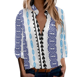 Camicia abbottonata a maniche lunghe Dropshipping abbigliamento donna Casual donna top Chemise Femme <span class=keywords><strong>elegante</strong></span> Ropa Mujer Camisa - Product Image 1