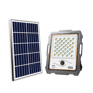 Cámara de seguridad portátil para exteriores <span class=keywords><strong>LED</strong></span> UV de 500W, iluminación inteligente RGB, <span class=keywords><strong>luz</strong></span> de inundación CCTV de 600W, Mini CC halógena para carretera IP65 Solar - Product Image 4