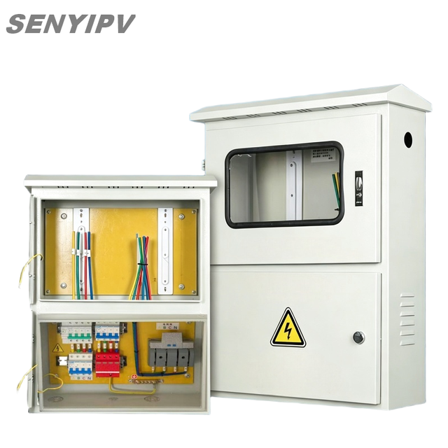 Industrial Grade 35KW 80A Solar Grid Connected Box With SPD Lightning Protection MCB 380V IP65 Waterproof PV Distribution Box