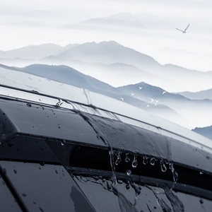 Deflectores de Viento para Ventanas Laterales de Coche, Protectores de Lluvia, Visores Adhesivos, Accesorios Exteriores para HONGQI H5 2023, PROTECCIÓN CONTRA LA INTEMPERIE - Product Image 4