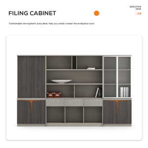 Manager Boss Desk Luxury Wooden Ceo Escritorios de oficina Juego Mesa de muebles de oficina ejecutiva moderna en forma de L - Product Image 6