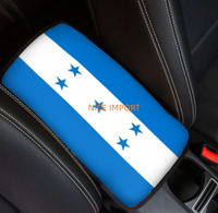 Accoudoir de console centrale universel avec drapeau de la Grenade, le plus vendu, protection pour boîte de rangement de voiture, compatible SUV, berline, camion
