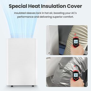 Candy Climatiseur portable 14000 Btu 3 en 1, ventilateur déshumidificateur, blanc, capacité de 68 pintes - Product Image 5
