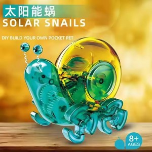 Kit de Bricolage <span class=keywords><strong>Robot</strong></span> Solaire Escargot : Jouet Scientifique Éducatif et Technologique pour Expériences Scientifiques - Product Image 5