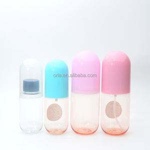 Botellas de Spray Cosméticas de Plástico PET de 40 ml y 60 ml con Forma de Cápsula, Botella de Spray Cosmética con Cabezal Pulverizador - Product Image 3