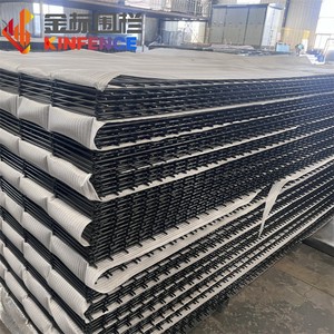 <span class=keywords><strong>Panneau</strong></span> de clôture en treillis soudé en acier à double fil pour la sécurité des usines, surface galvanisée à chaud, 2400x2510mm, modélisation 3D personnalisable - Product Image 6