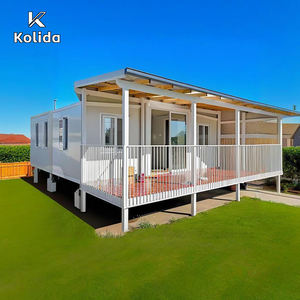 Kolida - Хит продаж: 30-футовый двухсекционный расширяемый контейнерный дом для улицы, высококачественный сборный передвижной дом - Product Image 1