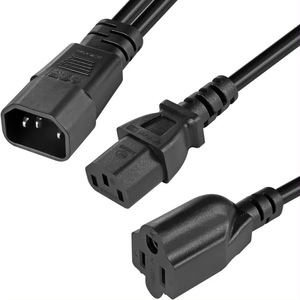 Cable de alimentación Shengshitong C13 a C14, enchufe de extensión para servidor estándar nacional de cobre puro - Product Image 2