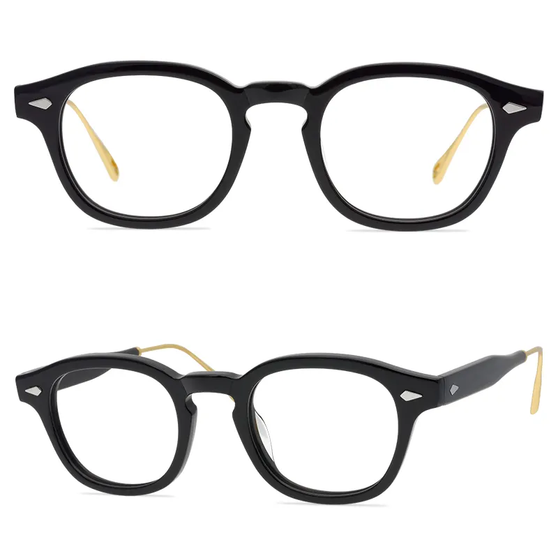 2021新しいレトロなフラットミラー男性と女性の正方形のフレームメガネ透明メガネ