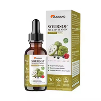 Gouttes buvables de Vitamine B12 à la Corossol et Graviola sous Marque Blanche - Complément de Santé pour Adultes