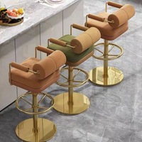 Großhandel heiß verkaufen kommerzielle Drehstühle Restaurant Bar Theken hohe Hocker