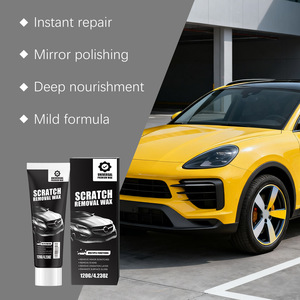 <span class=keywords><strong>Cire</strong></span> de polissage pour peinture automobile 120g, nourrissante, pour éliminer les taches, l'oxydation, améliorer la brillance et éliminer les rayures mineures - Product Image 3