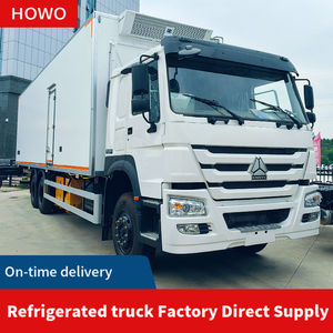 Howo 10 Ton 20 Ton carburante Diesel manuale 6x4 refrigerato carne cibo congelato consegna nuovo usato 4x2 Drive <span class=keywords><strong>camion</strong></span> - Product Image 3