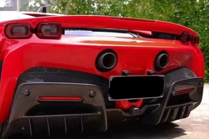 Nuovo Diffusore Posteriore in Fibra di Carbonio Secca di Alta Qualità OEM per Kit Carrozzeria <span class=keywords><strong>SF90</strong></span> - Product Image 4