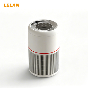 Smart Air Purifier for Home 3 Fan Speeds Night <b>Light</b> <b>Timer</b> 360. Airflow Filter Bedroom Living Room Smart Air Purifier for Home 3 - Product Image 1