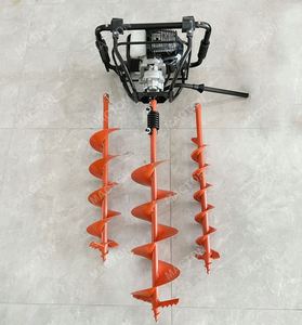 Herramientas de Jardín, Perforadora de Tierra, Máquina Perforadora de Agujeros en el Suelo, Perforadora de Tierra a Gasolina de 63 cc con Freno - Product Image 3