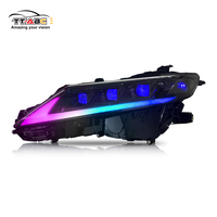 Vente en gros de phares RGB pour Toyota Camry 2018-2023 SE/LE/XSE/XLE/TRD, système d'éclairage LED modifié