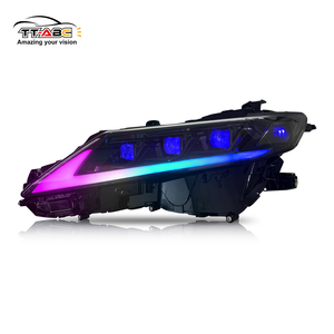 ไฟหน้า LED สำหรับรถยนต์โตโยต้า คัมรี่ ปี 2010-2023 8000k <span class=keywords><strong>สี</strong></span> RGB อุณหภูมิ<span class=keywords><strong>สี</strong></span> ไฟหน้ารถยนต์ อุปกรณ์เสริมรถยนต์ ไฟหน้า - Product Image 2