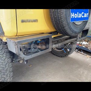 Paraurti Posteriore in Acciaio Nero 4X4 per Suzuki <span class=keywords><strong>Jimny</strong></span> JB74 JB64 2018+ - Product Image 5