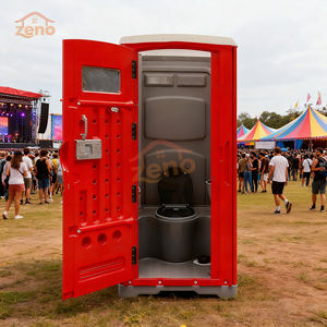 Goedkope verplaatsbare openbare mobiele toiletten buiten portable toiletten porta potty fabriek verplaatsbare toiletten prefab wasruimte - Product Image 1