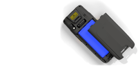 Terminal mobile clavier Android 4 pouces IData K3 Pro GMS avec lecteur de codes-barres 1D/2D et SDK pour la gestion des stocks en entrepôt et la livraison