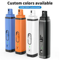 Lime à ongles électrique rechargeable portable TIZE pour chiens et chats avec lumière LED