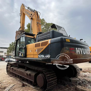 Maquinaria Usada Hyundai 520LVS, Excavadora de 52 Toneladas, Motor Cummins de 266KW, Caja de Cambios, Bomba, Cucharón de 3.0m, para Construcción y Minería - Product Image 1