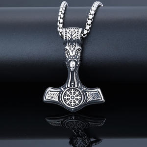 गुणवत्ता वाले सोने की प्लेटेड पट्टियां और एमुलेट कॉर्डिक काले सोना हथौड़ा विकिंग एमुलेट पेलेंट - Product Image 1