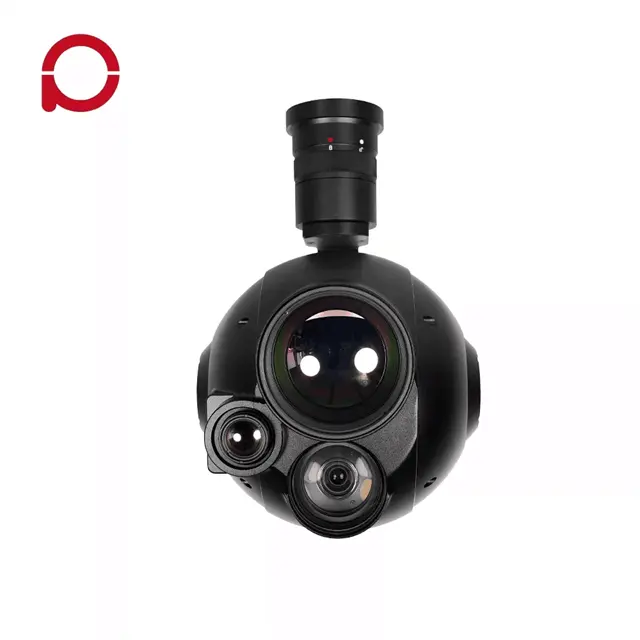 Viewpro Q30TIR-1352トリプルセンサー4x光学ズームIRサーマルEO滅菌器産業用ドローンカメラジンバル、ファイヤーフライティングDIY用