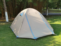 Tente professionnelle d'extérieur à poteaux en aluminium |   Tente pour 3-4 personnes |   Tente imperméable 4 saisons pour l'alpinisme, le camping et la pêche