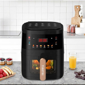 Freidora de Aire Digital Inteligente de Alta Calidad, Horno sin Aceite de 5L, Freidora de Aire de Acero Inoxidable de 5L, Nuevo Estilo - Product Image 1