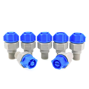 Vente chaude Buse à déconnexion rapide en plastique PP QJJ 1/4 pouce Tête de pulvérisation à dégagement rapide pour les systèmes de <span class=keywords><strong>nettoyage</strong></span> et de refroidissement industriels - Product Image 5